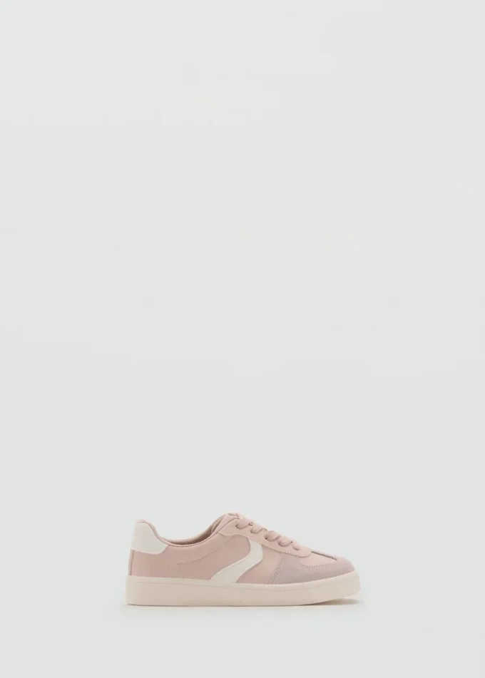 Sneakers combinate con lacci