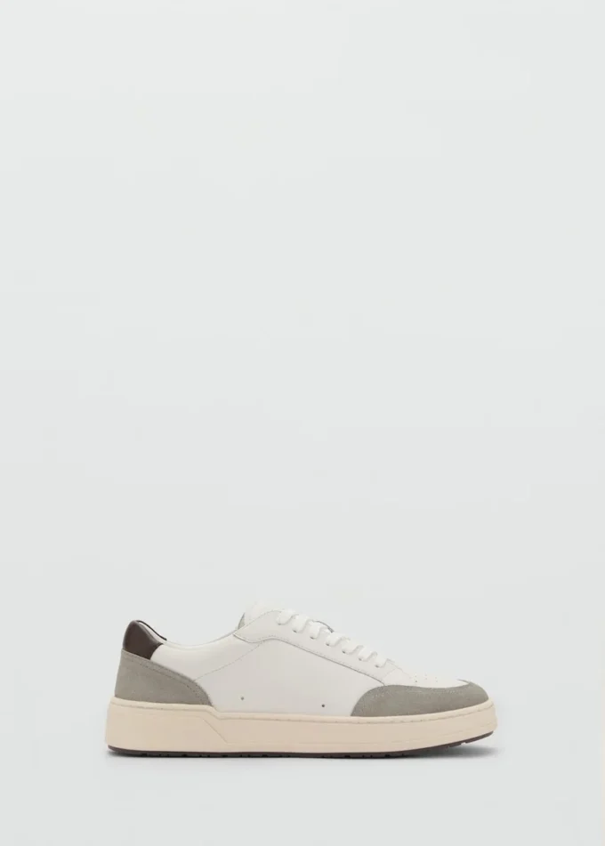 Sneakers combinate in pelle Sneakers combinate in pelle