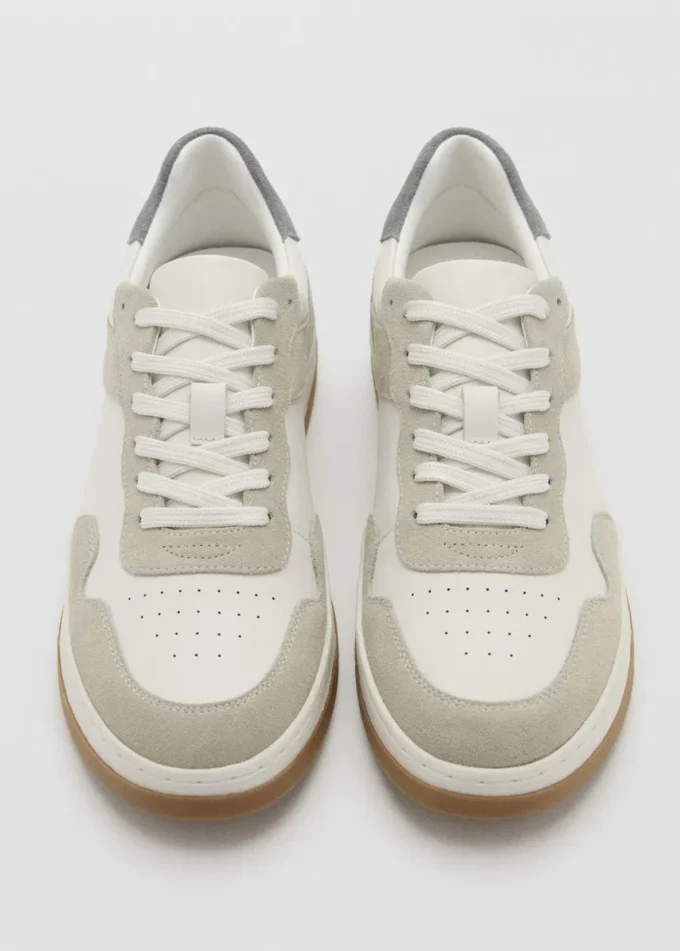 Sneakers combinate in pelle Sneakers combinate in pelle