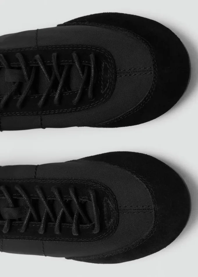 Sneakers combinate in pelle scamosciata Sneakers combinate in pelle scamosciata