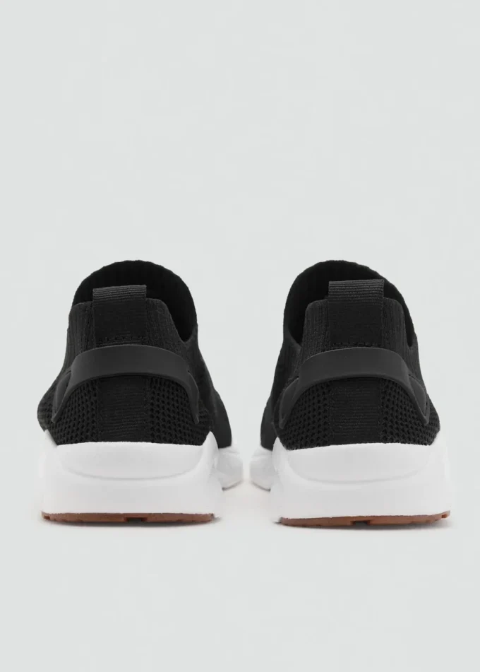 Sneakers con pannello elastico