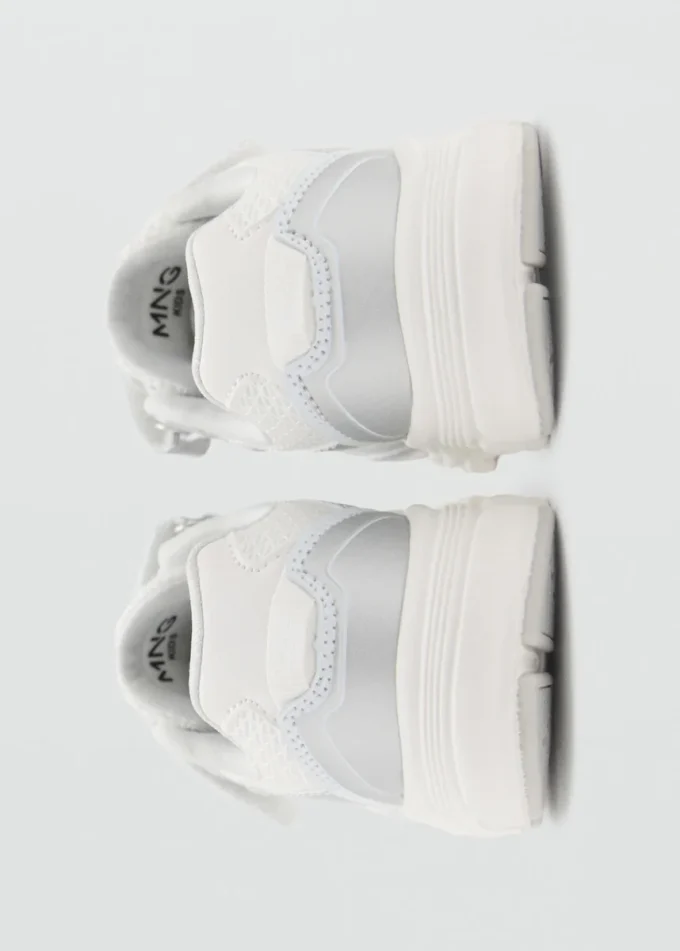 Sneakers effetto metallico Sneakers effetto metallico