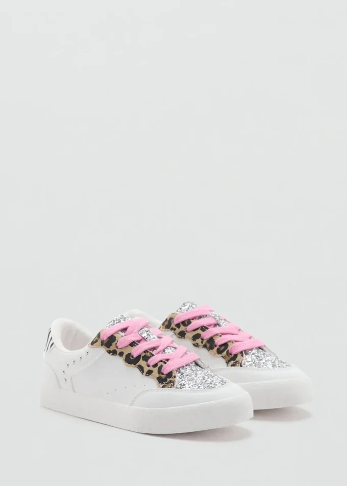 Sneakers glitterate leopardate Sneakers glitterate leopardate
