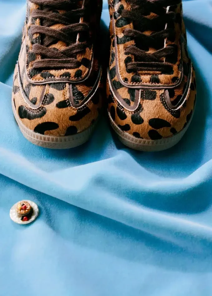 Sneakers in pelle leopardata Sneakers in pelle leopardata