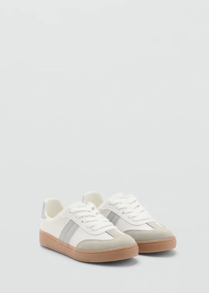 Sneakers in pelle mista Sneakers in pelle mista