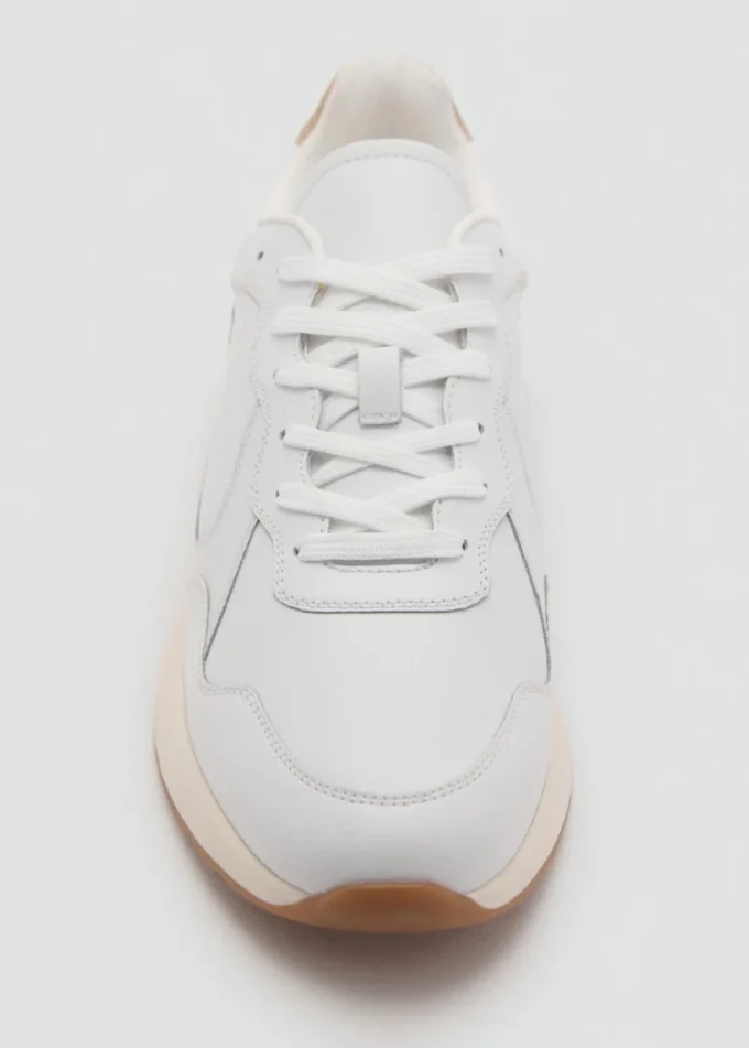 Sneakers in pelle mista Sneakers in pelle mista