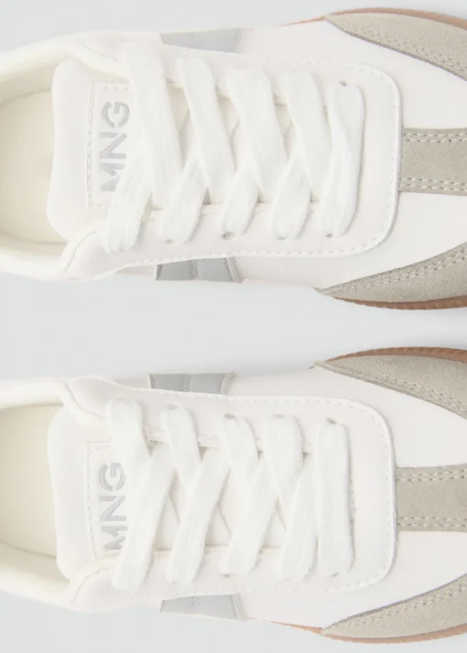 Sneakers in pelle mista Sneakers in pelle mista