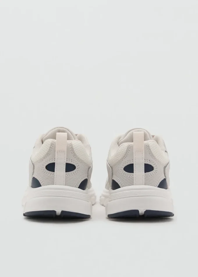 Sneakers stringate bicolore Sneakers stringate bicolore