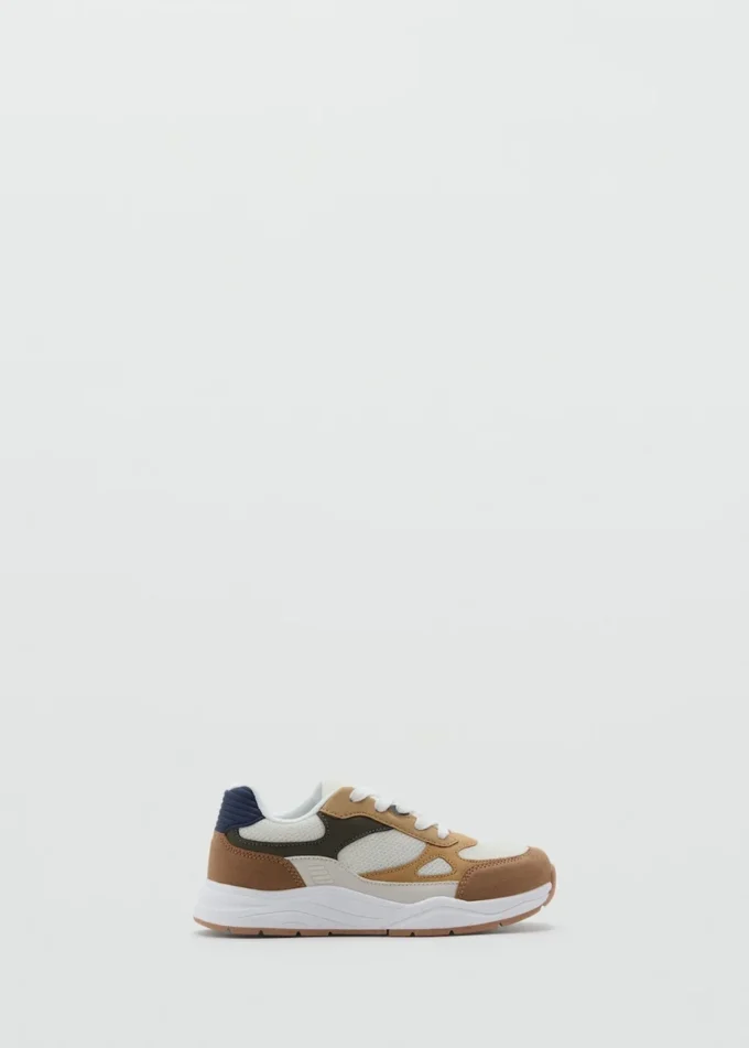 Sneakers stringate miste Sneakers stringate miste