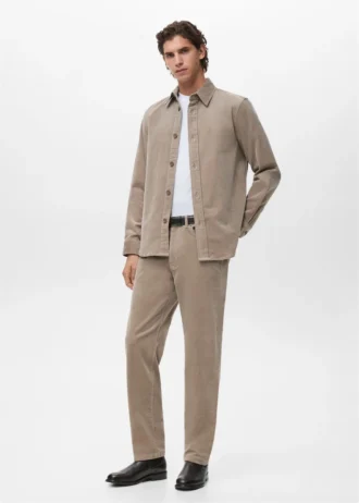 Sopracamicia in cotone velluto a coste Sopracamicia in cotone velluto a coste