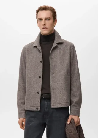 Sopracamicia in flanella vestibilità regolare Sopracamicia in flanella vestibilità regolare