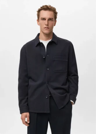 Sopracamicia in flanella vestibilità regolare Sopracamicia in flanella vestibilità regolare