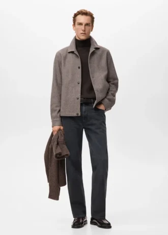 Sopracamicia in flanella vestibilità regolare Sopracamicia in flanella vestibilità regolare