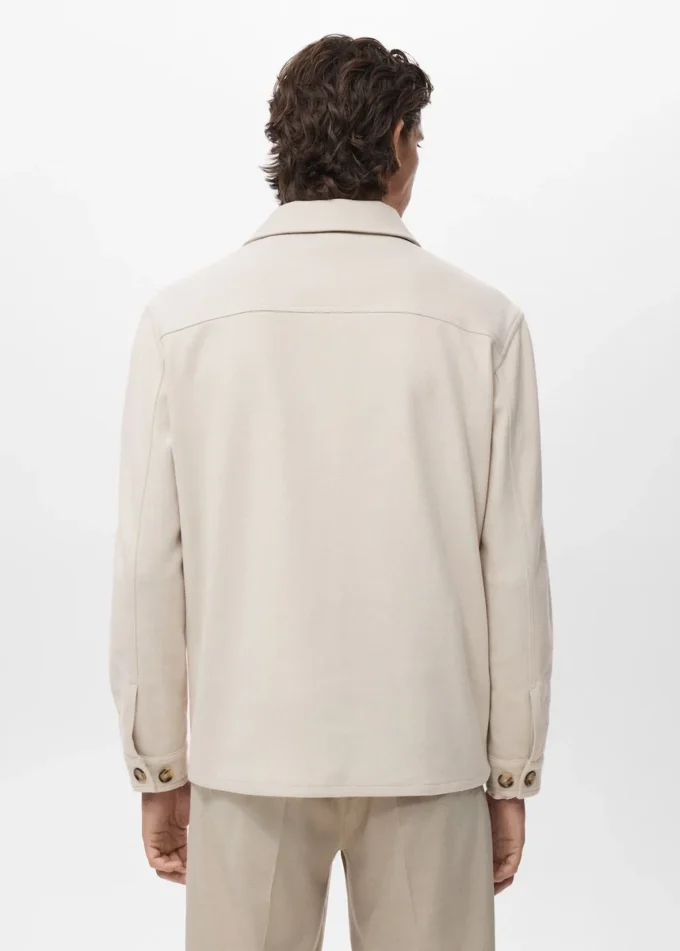 Sopracamicia in flanella vestibilità regolare Sopracamicia in flanella vestibilità regolare