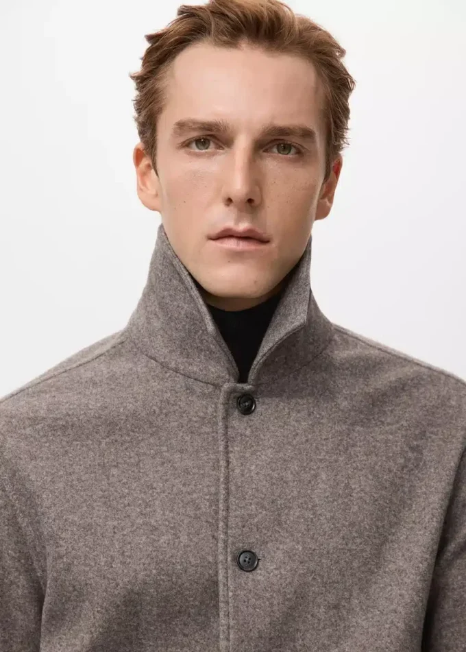 Sopracamicia in flanella vestibilità regolare Sopracamicia in flanella vestibilità regolare