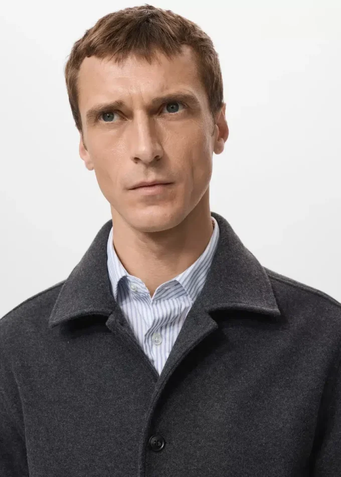 Sopracamicia in flanella vestibilità regolare Sopracamicia in flanella vestibilità regolare