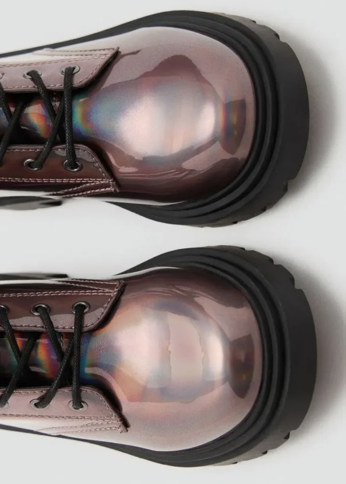 Stivaletti con zip metallica Stivaletti con zip metallica