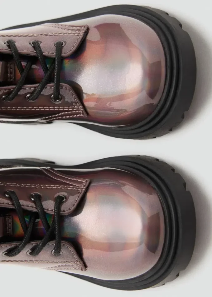 Stivaletti con zip metallica Stivaletti con zip metallica