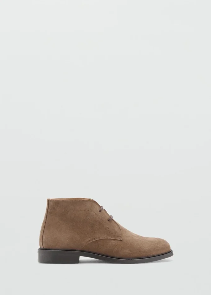 Stivaletti in pelle scamosciata Stivaletti in pelle scamosciata