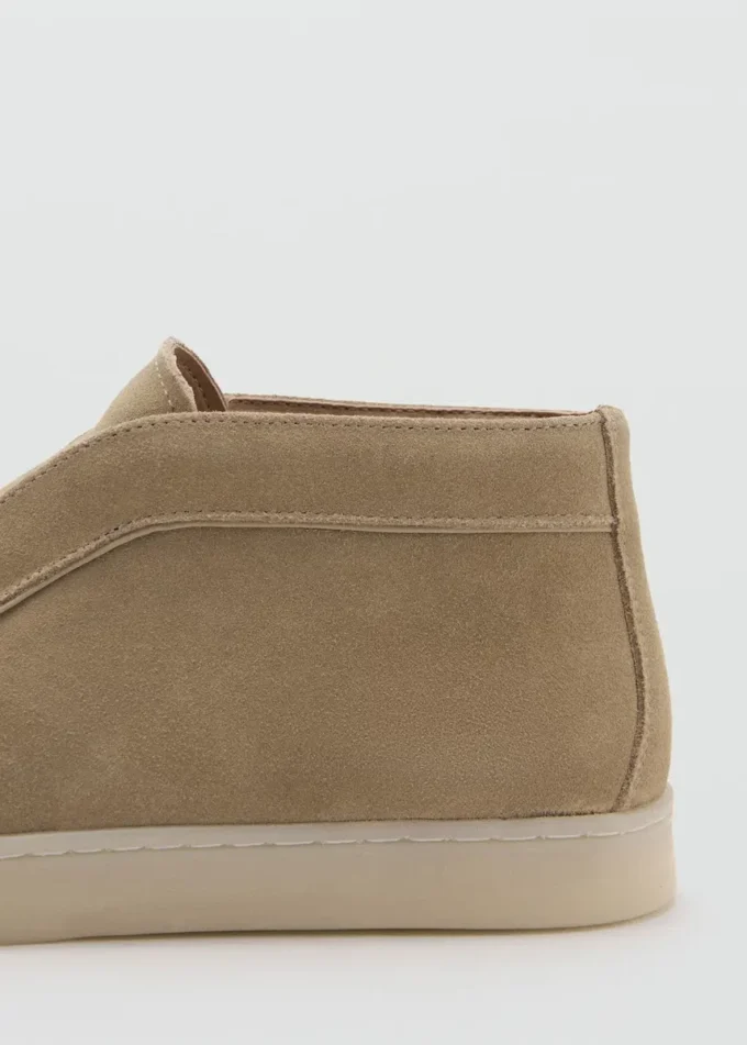 Stivaletti in pelle scamosciata Stivaletti in pelle scamosciata