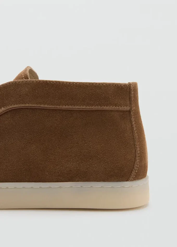 Stivaletti in pelle scamosciata Stivaletti in pelle scamosciata