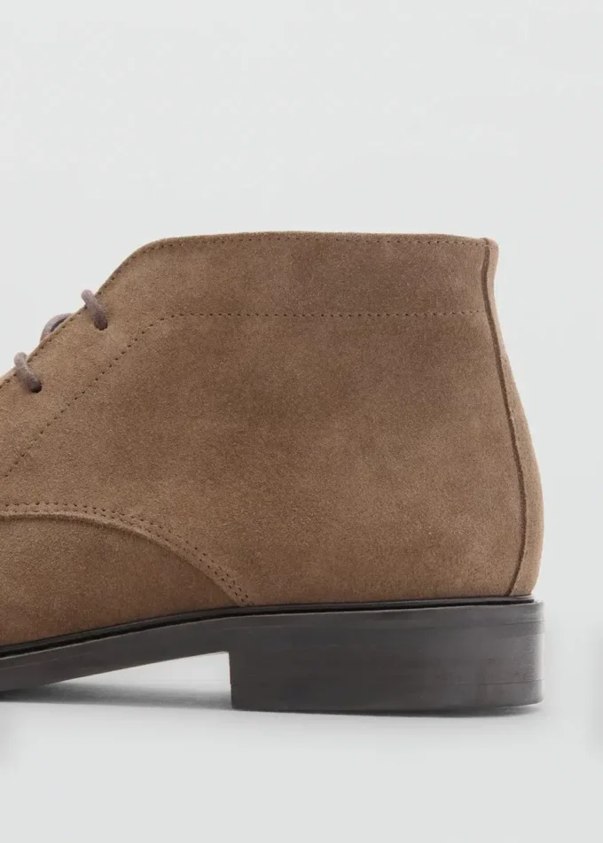 Stivaletti in pelle scamosciata Stivaletti in pelle scamosciata