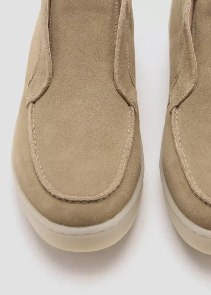 Stivaletti in pelle scamosciata Stivaletti in pelle scamosciata