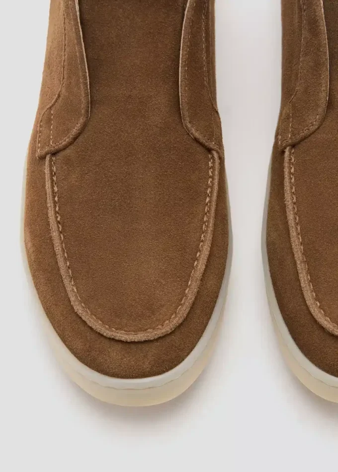 Stivaletti in pelle scamosciata Stivaletti in pelle scamosciata