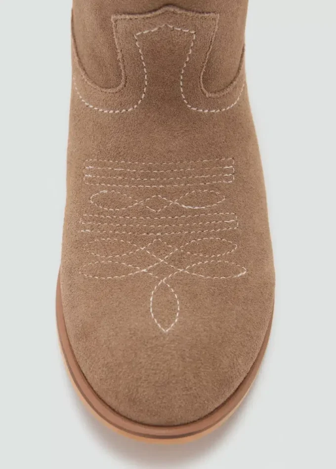 Stivali in pelle scamosciata Stivali in pelle scamosciata