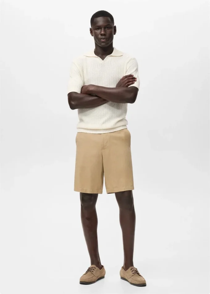 Struttura polo in maglia 100% cotone Struttura polo in maglia 100% cotone