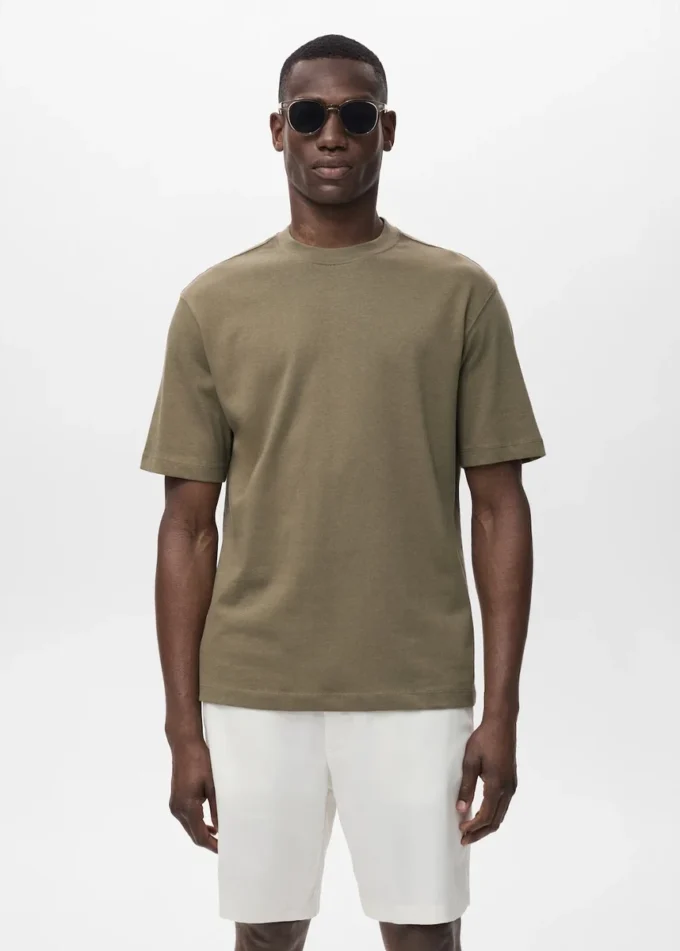 T-shirt 100% cotone dalla vestibilità morbida