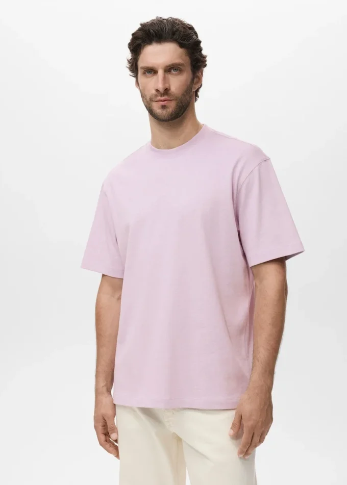 T-shirt 100% cotone dalla vestibilità morbida