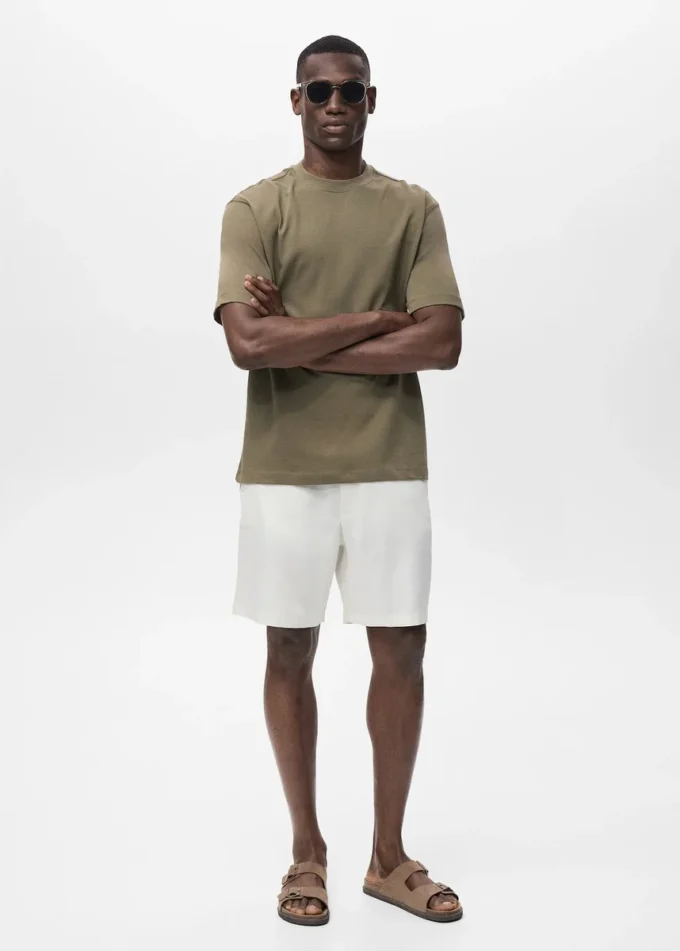 T-shirt 100% cotone dalla vestibilità morbida