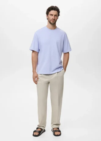 T-shirt 100% cotone dalla vestibilità morbida