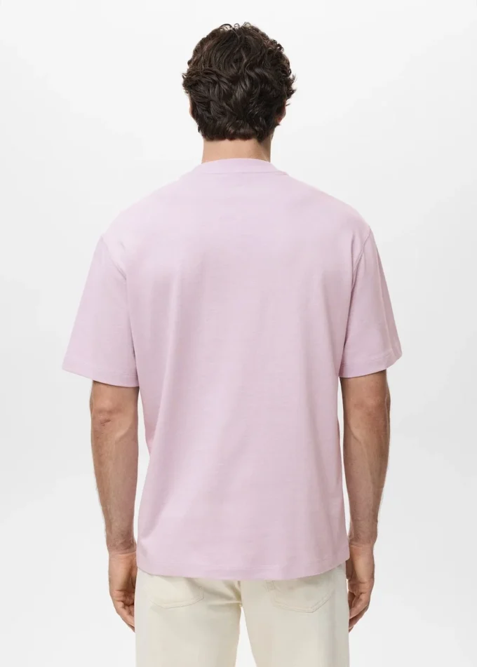 T-shirt 100% cotone dalla vestibilità morbida