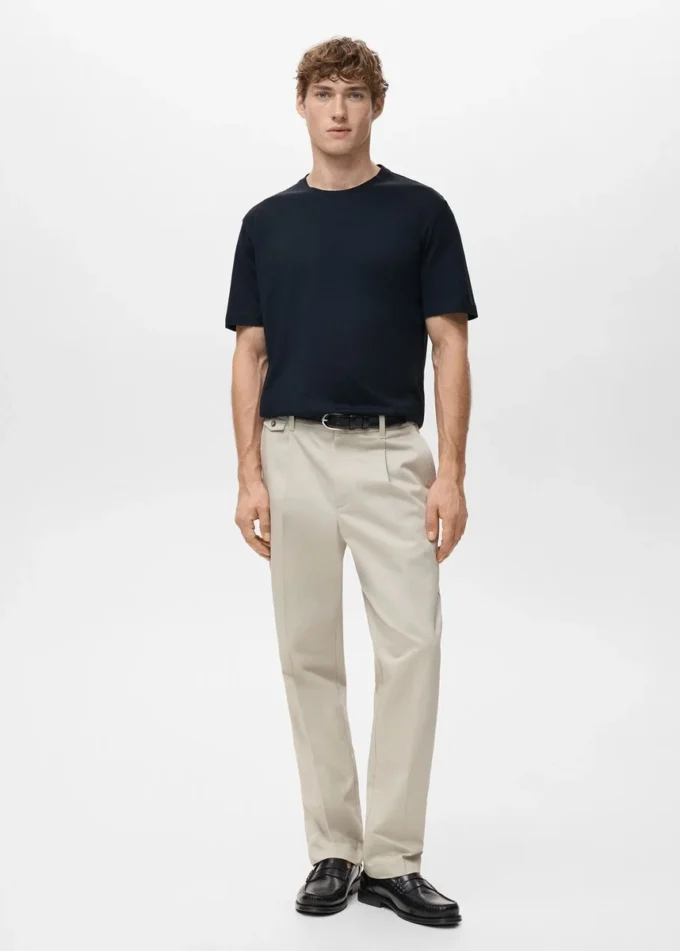 T-shirt 100% cotone vestibilità regolare T-shirt 100% cotone vestibilità regolare