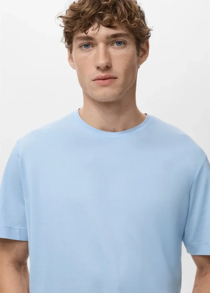 T-shirt 100% cotone vestibilità regolare T-shirt 100% cotone vestibilità regolare