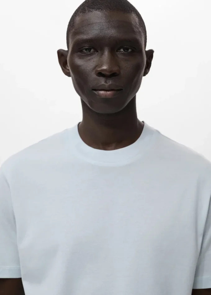 T-shirt 100% cotone vestibilità regolare T-shirt 100% cotone vestibilità regolare