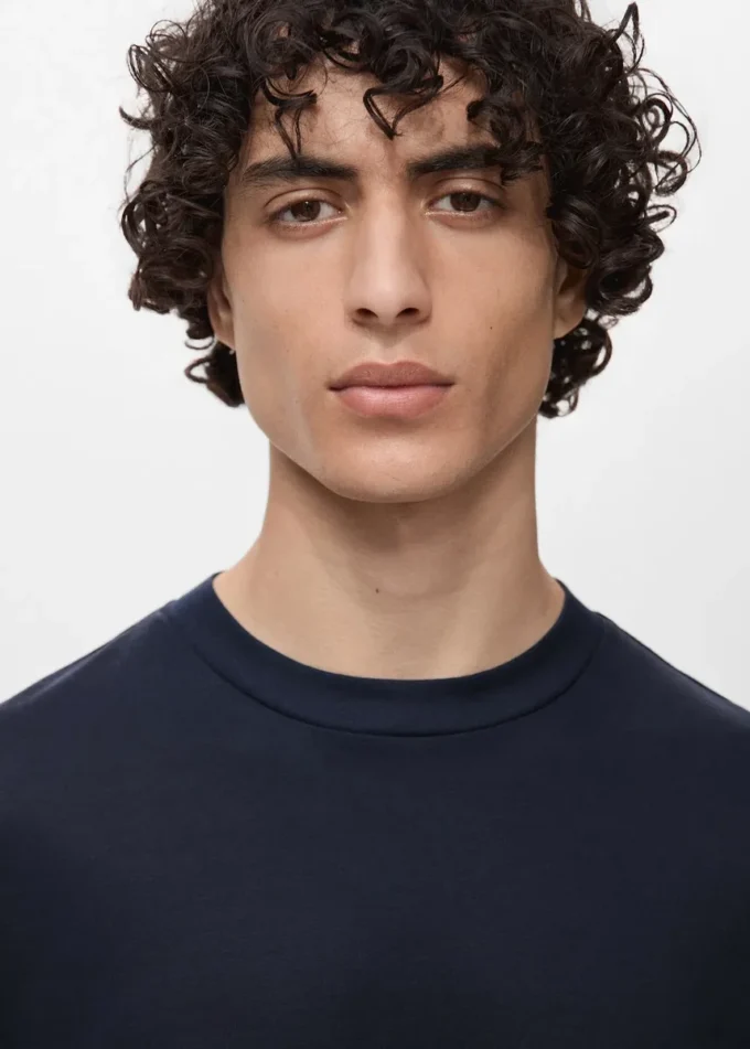 T-shirt 100% cotone vestibilità regolare T-shirt 100% cotone vestibilità regolare