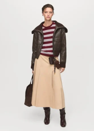 T-shirt a maniche corte a righe