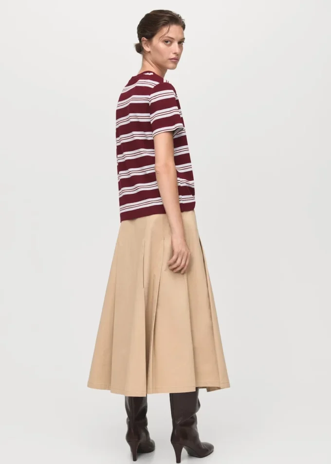 T-shirt a maniche corte a righe T-shirt a maniche corte a righe