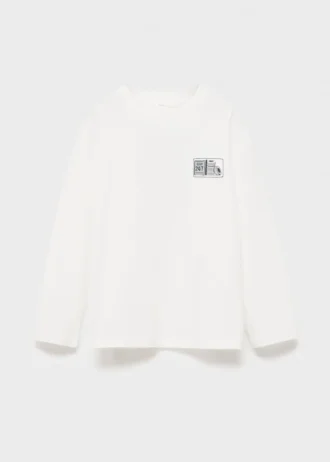 T-shirt a maniche lunghe stampata T-shirt a maniche lunghe stampata