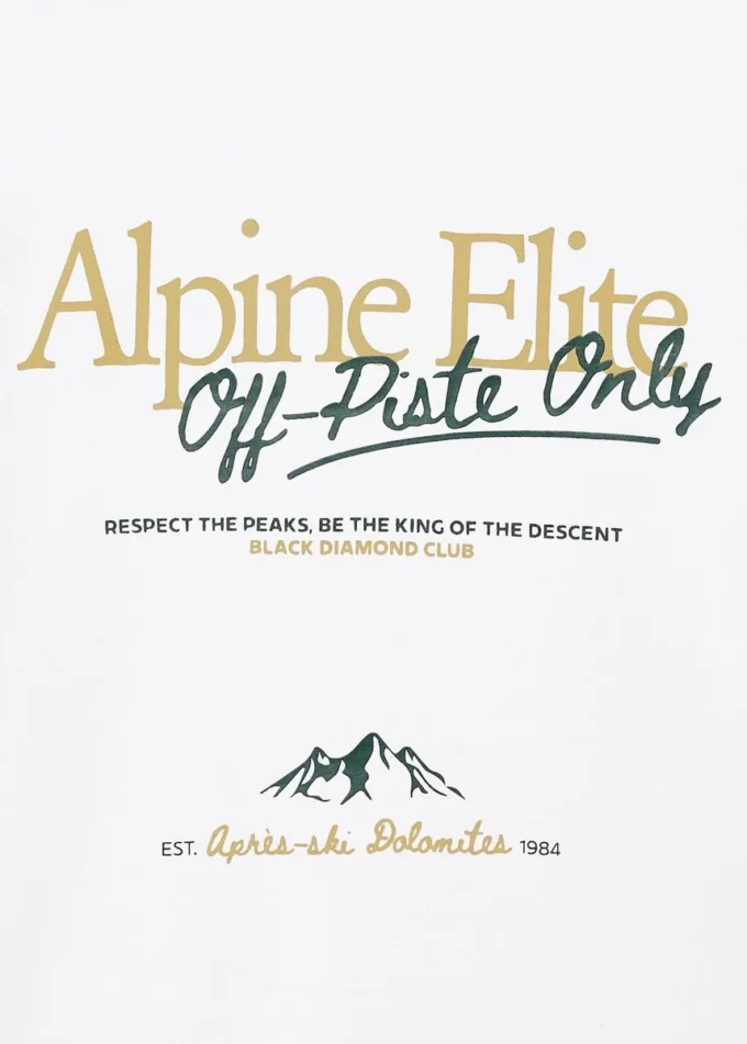 T-shirt a maniche lunghe stampata T-shirt a maniche lunghe stampata