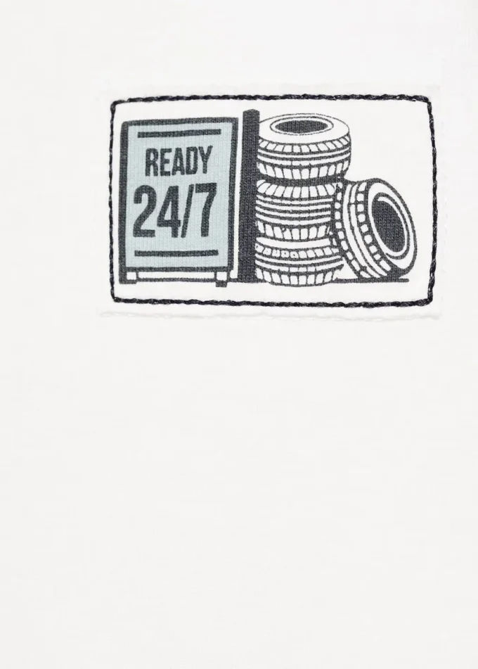 T-shirt a maniche lunghe stampata T-shirt a maniche lunghe stampata