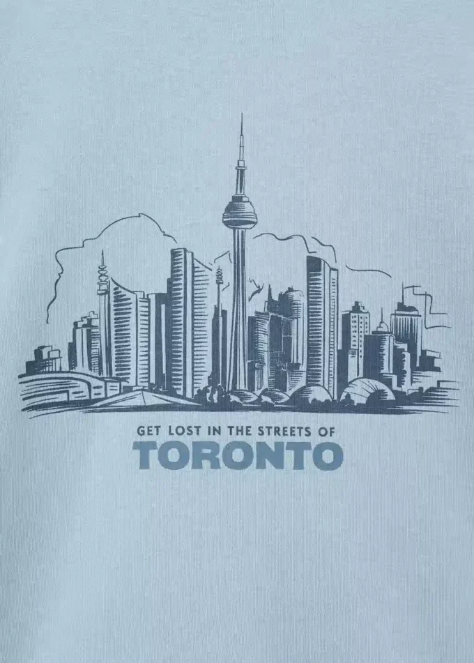 T-shirt a maniche lunghe stampata T-shirt a maniche lunghe stampata