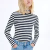 T-shirt a righe basic T-shirt a righe basic