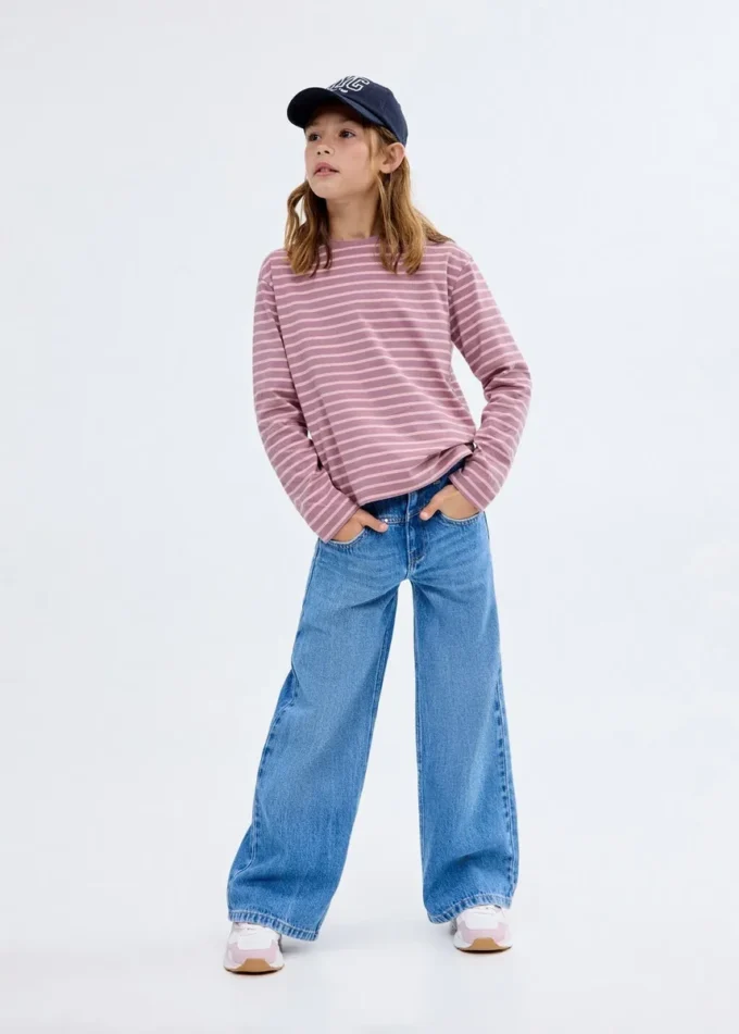 T-shirt a righe basic T-shirt a righe basic