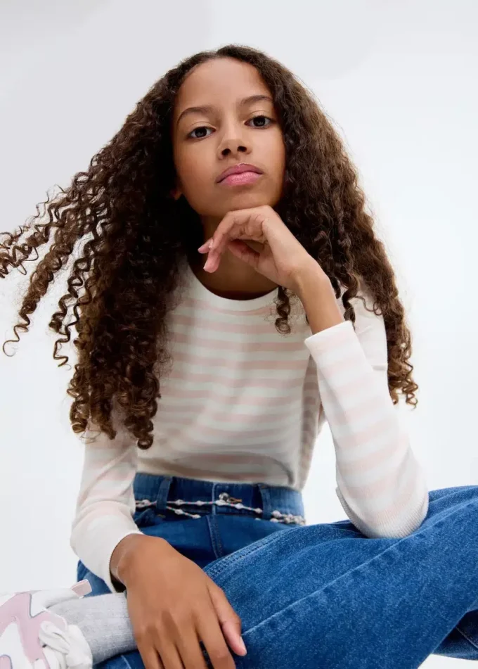 T-shirt a righe basic T-shirt a righe basic