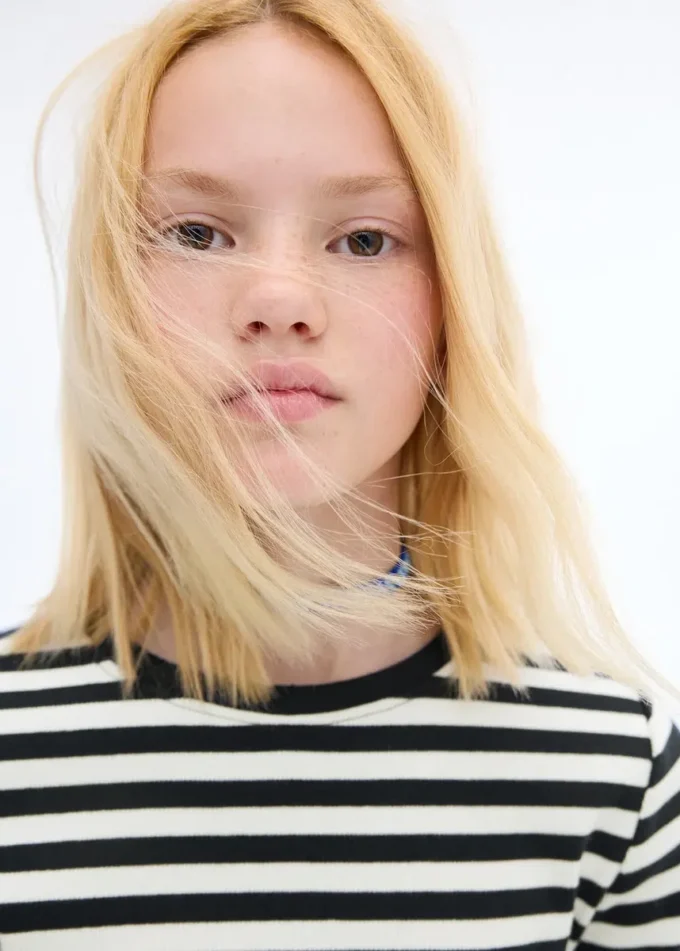 T-shirt a righe basic T-shirt a righe basic