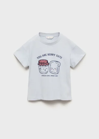 T-shirt con dettagli in rilievo